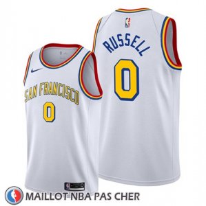 Maillot Golden State Warriors D'angelo Russell Classic Edition Blanc