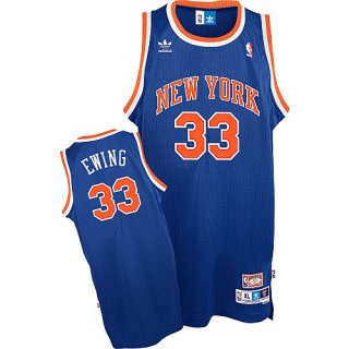 Maillot New York Knicks Ewing #33 Bleu