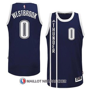 Maillot Oklahoma City Thunder Westbrook 0 2014-15 Bleu