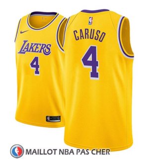 Maillot Los Angeles Lakers Alex Caruso Icon 2018-19 Or