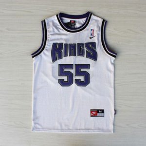 Maillot Sacramento Kings Williams #55 Blanc