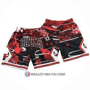 Short Chicago Bulls Lunar New Year Mitchell & Ness Just Don Rouge
