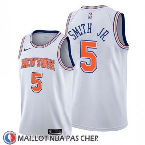Maillot New York Knicks Dennis Smith Jr. Statement Blanc
