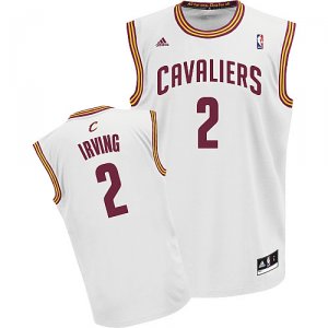 Maillot Blanc Irving Cleveland Cavaliers #2 Revolution 30