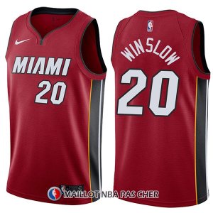 Maillot Miami Heat Justise Winslow Statement 20 2017-18 Rouge