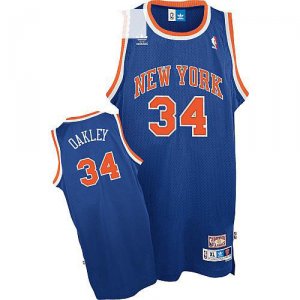Maillot New York Knicks Oakley #34 Bleu