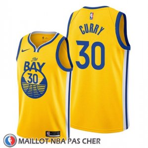 Maillot Golden State Warriors Stephen Curry Statement The Bay Or