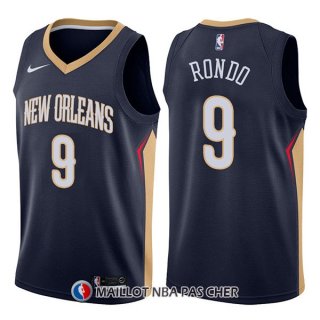 Maillot New Orleans Pelicans Rajon Rondo Icon 9 2017-18 Bleu
