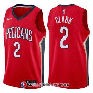 Maillot New Orleans Pelicans Ian Clark Statement 2 2017-18 Rouge