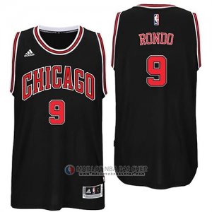 Maillot Chicago Bulls Rondo 9# Noir