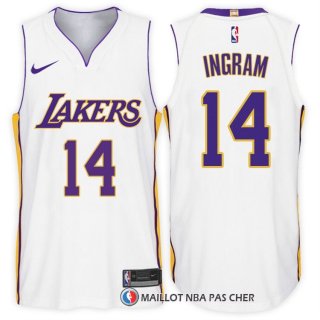 Maillot Authentique Los Angeles Lakers Ingram 2017-18 14 Blanc
