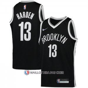 Maillot Brooklyn Nets James Harden NO 13 Icon Noir