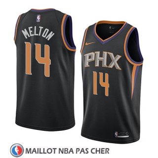 Maillot Phoenix Suns De'anthony Melton No 14 Statement 2018 Noir