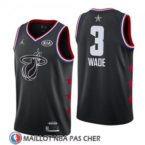 Maillot All Star 2019 Miami Heat Dwyane Wade Noir