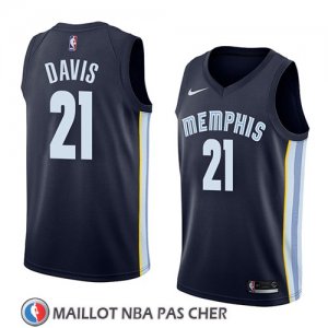 Maillot Memphis Grizzlies Deyonta Davis No 21 Icon 2018 Bleu