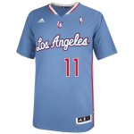 Maillot Manche Courte Clippers Crawford 11 Bleu