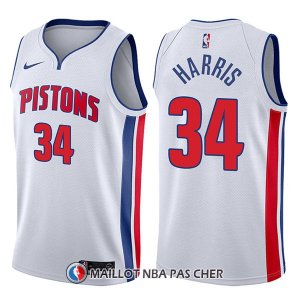 Maillot Detroit Pistons Tobias Harris Association 34 2017-18 Blanc