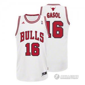 Maillot Chicago Bulls Gasol #16 Blanche