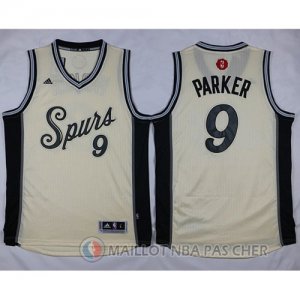 Maillot Parker San Antonio Spurs Noel #9 Blanc