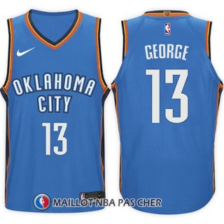 Maillot Oklahoma City Thunder Paul George 13 2017-18 Bleu