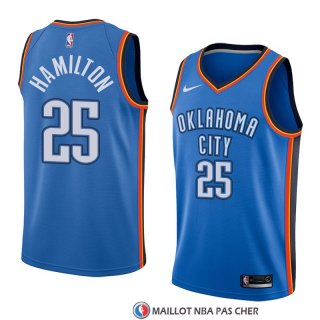 Maillot Oklahoma City Thunder Daniel Hamilton 25 Icon 2017-18 Bleu