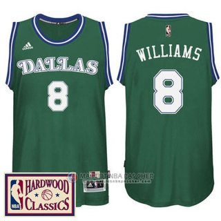 Maillot Dallas Mavericks Williams #8 Vert