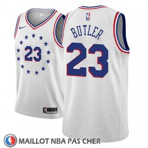 Maillot Philadelphia 76ers Jimmy Butler No 23 Earned 2018-19 Gris