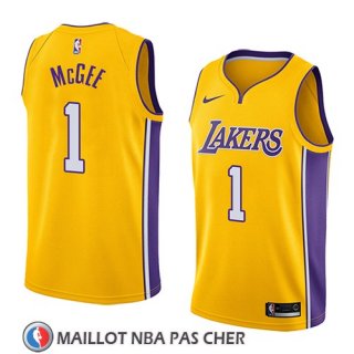 Maillot Los Angeles Lakers Javale Mcgee Icon 2018 Jaune