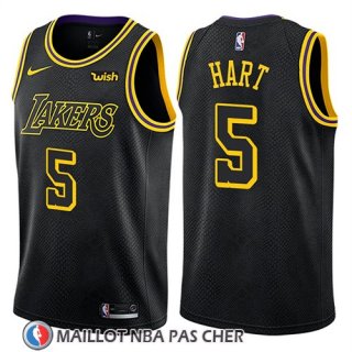 Maillot Los Angeles Lakers Josh Hart Ciudad 2018 Noir