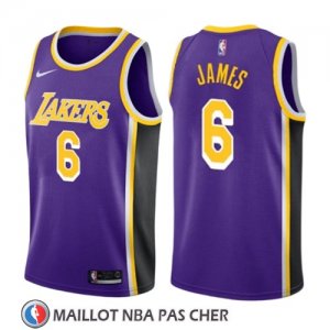 Maillot Los Angeles Lakers Lebron James Statement 2019 Volet