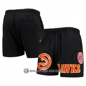 Short Atlanta Hawks Pro Standard Mesh Capsule Noir