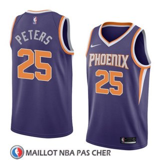 Maillot Phoenix Suns Alec Peters No 25 Icon 2018 Bleu