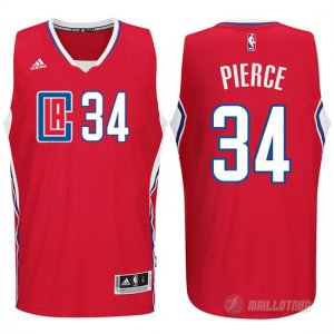 Maillot Los Angeles Clippers Pierce #34 Rouge
