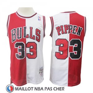 Maillot Chicago Bulls Scottie Pippen Retro Rouge Blanc