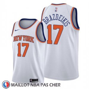 Maillot New York Knicks Iggy Brazdeikis Association 2019-20 Blanc