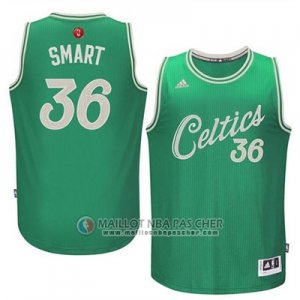 Maillot Smart Celtics Noel #36 Vert