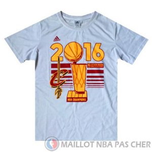 Maillot Champion NBA T-Shirt Cavaliers 2016 Blanc