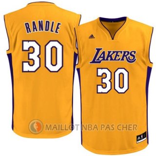 Maillot Los Angeles Lakers Randle #30 Jaune