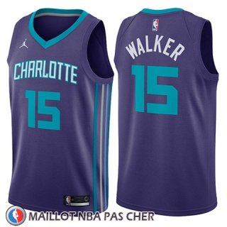 Maillot Charlotte Hornets Kemba Walker No 15 Statement 2018 Volet