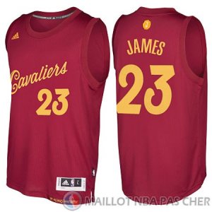 Maillot James Cleveland Cavaliers Noel #23 Rouge