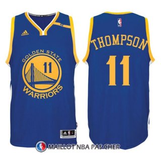 Maillot Authentique Golden State Warriors Thompson 11 Bleu