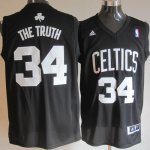 Maillot The Truth Boston Celtics #34 Noir