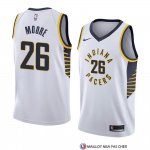 Maillot Indiana Pacers Ben Moore Association 2018 Blanc