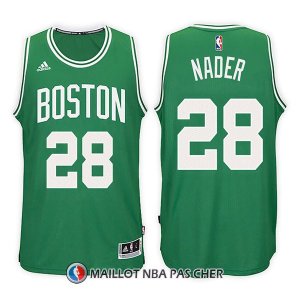 Maillot Boston Celtics Abdel Nader Road Kelly 28 2017-18 Vert