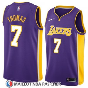 Maillot Los Angeles Lakers Isaiah Thomas No 7 Statement 2018 Volet