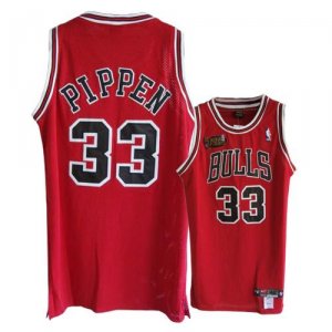 Maillot Chicago Bulls Pippen #33 Rouge