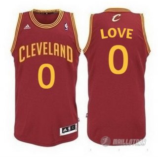 Maillot Rouge Love Cleveland Cavaliers Revolution 30