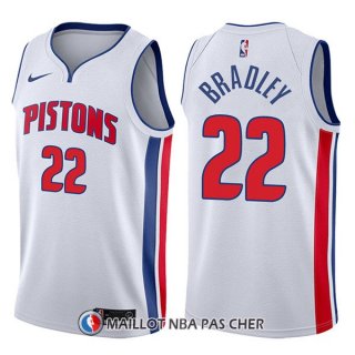 Maillot Detroit Pistons Avery Bradley Association 22 2017-18 Blanc