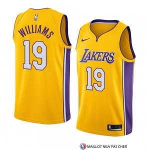Maillot Los Angeles Lakers Johnathan Williams Icon 2018 Or