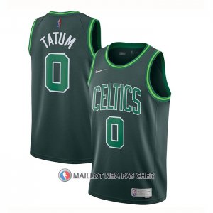 Maillot Boston Celtics Jayson Tatum Earned 2020-21 Vert